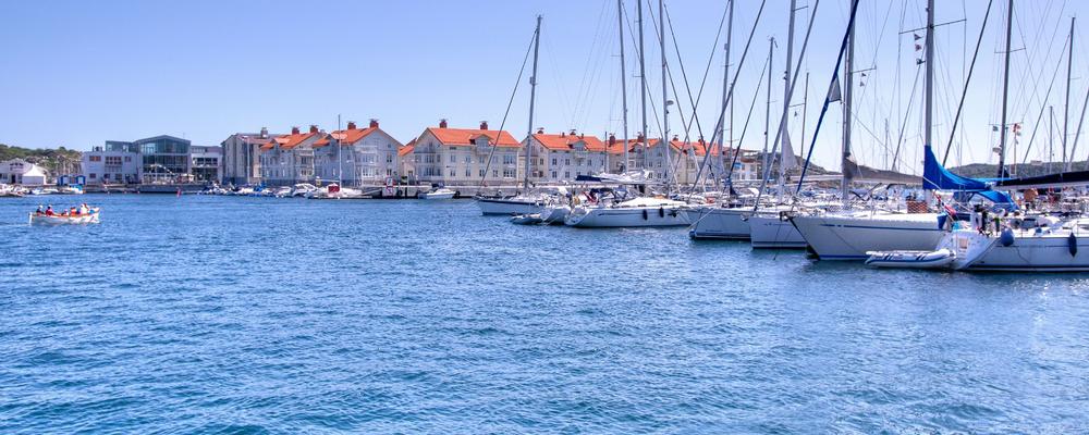 Fritidsbåtshamn i skärgården