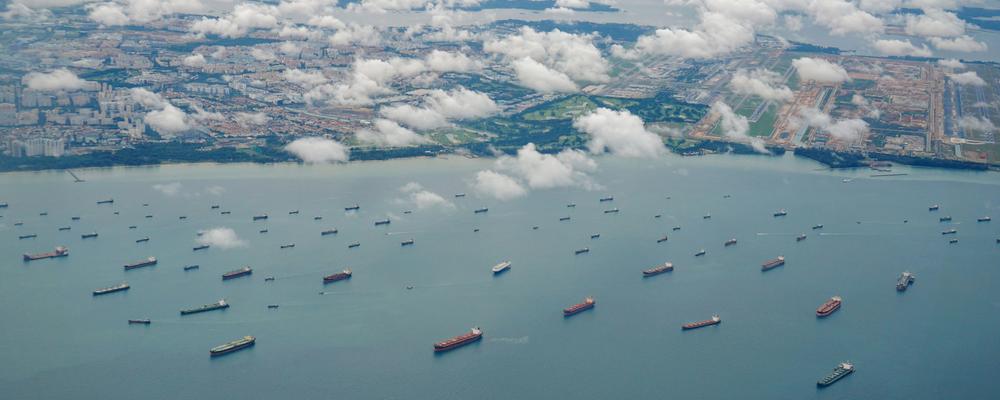 Ships at sea