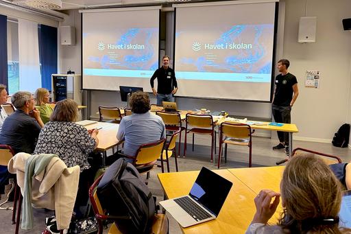 Bild föredrag Havet i skolan