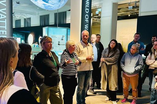 Utställning Värld av vatten Naturhistoriska riksmuseeet