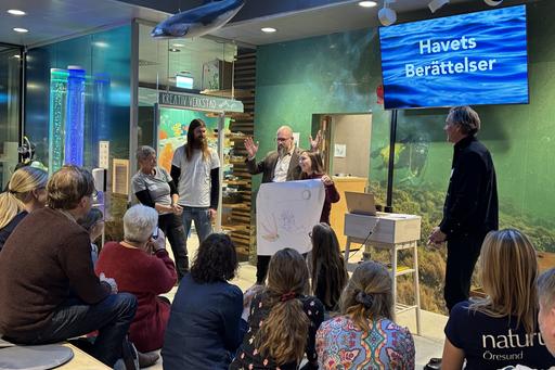 bild som visar gruppredovisning konferens Att sprida ringar 2025